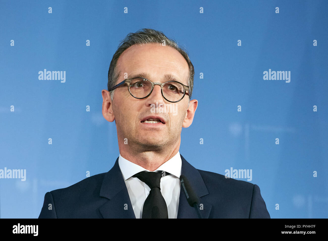 Berlin, Germany - Federal Foreign Minister Heiko Maas. Stock Photo