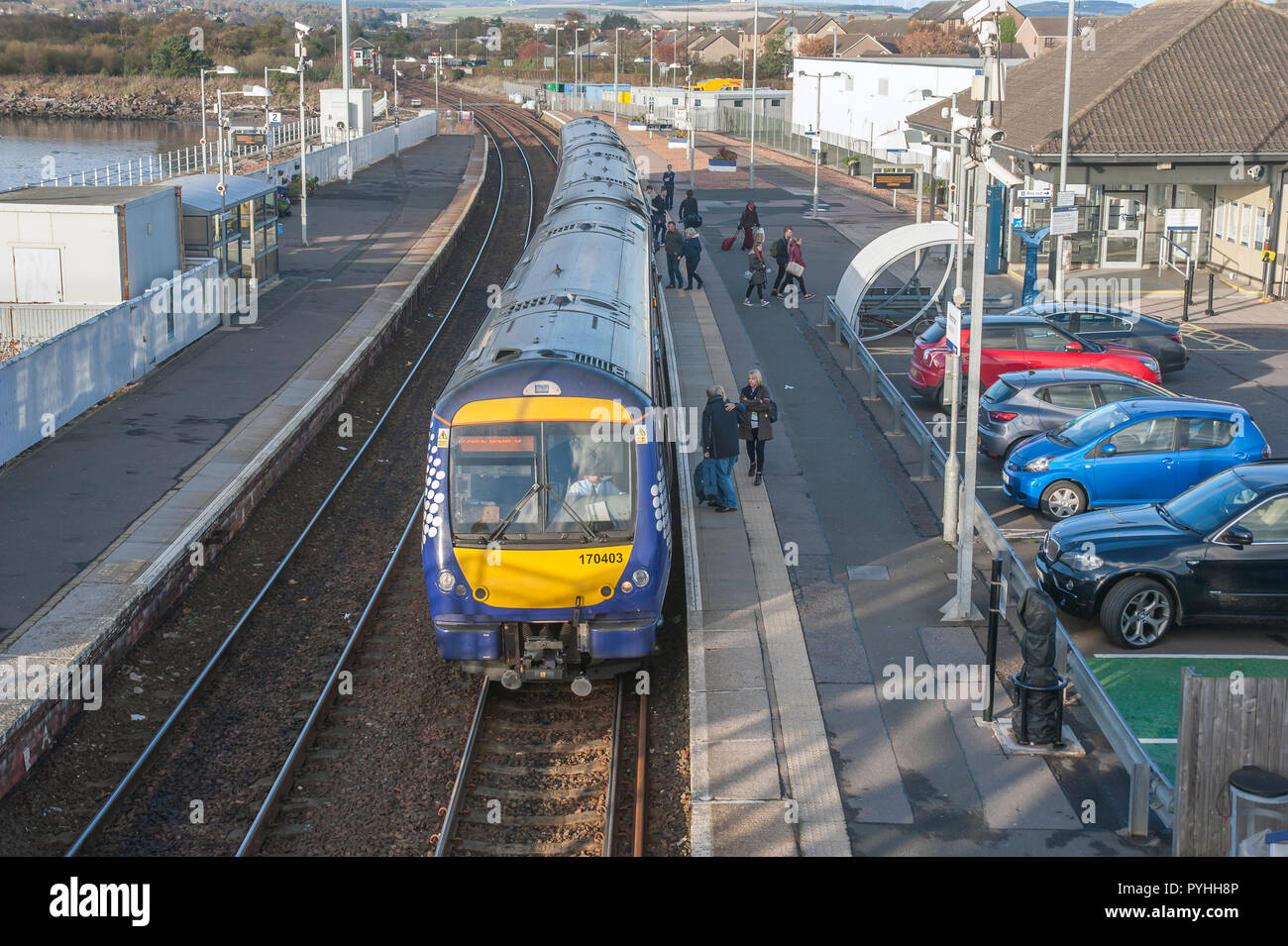 Montrose train station hires stock photography and images Alamy