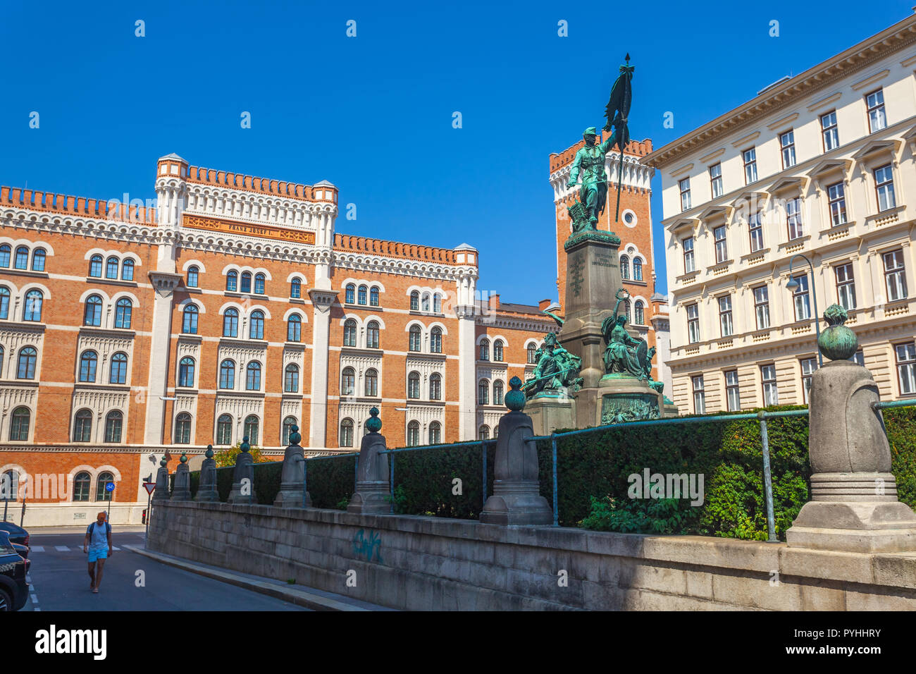 City plan Vienna Wien Buildings Austria