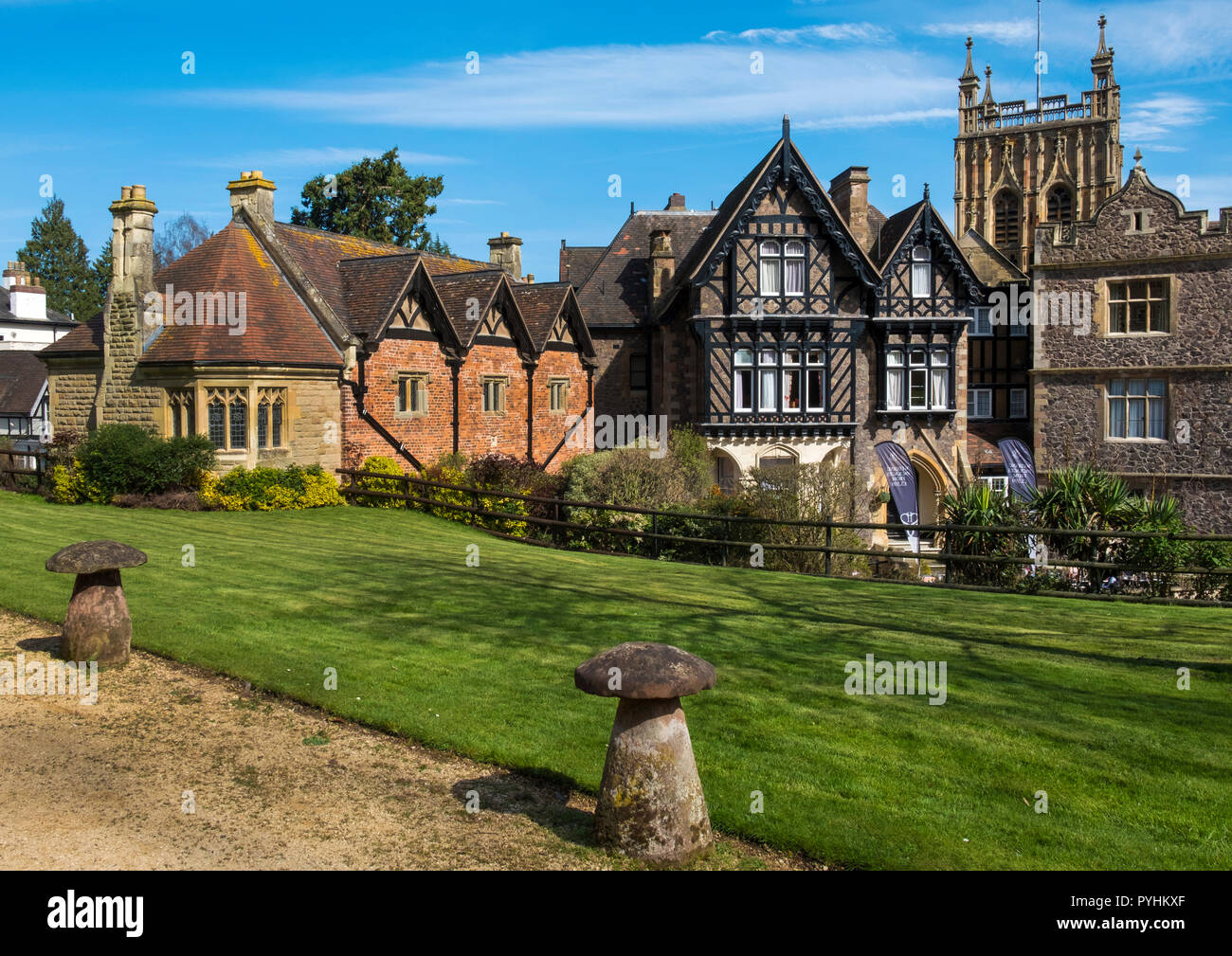 Great Malvern Priory, Abbey Gateway and Hotel, Great Malvern