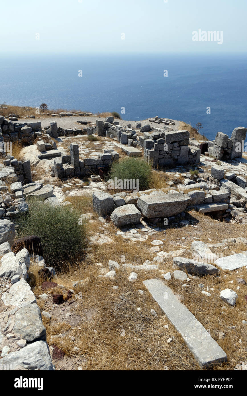 Ruins of a Temple at the Hellenistic Sanctuary of Temple of Apollo ...