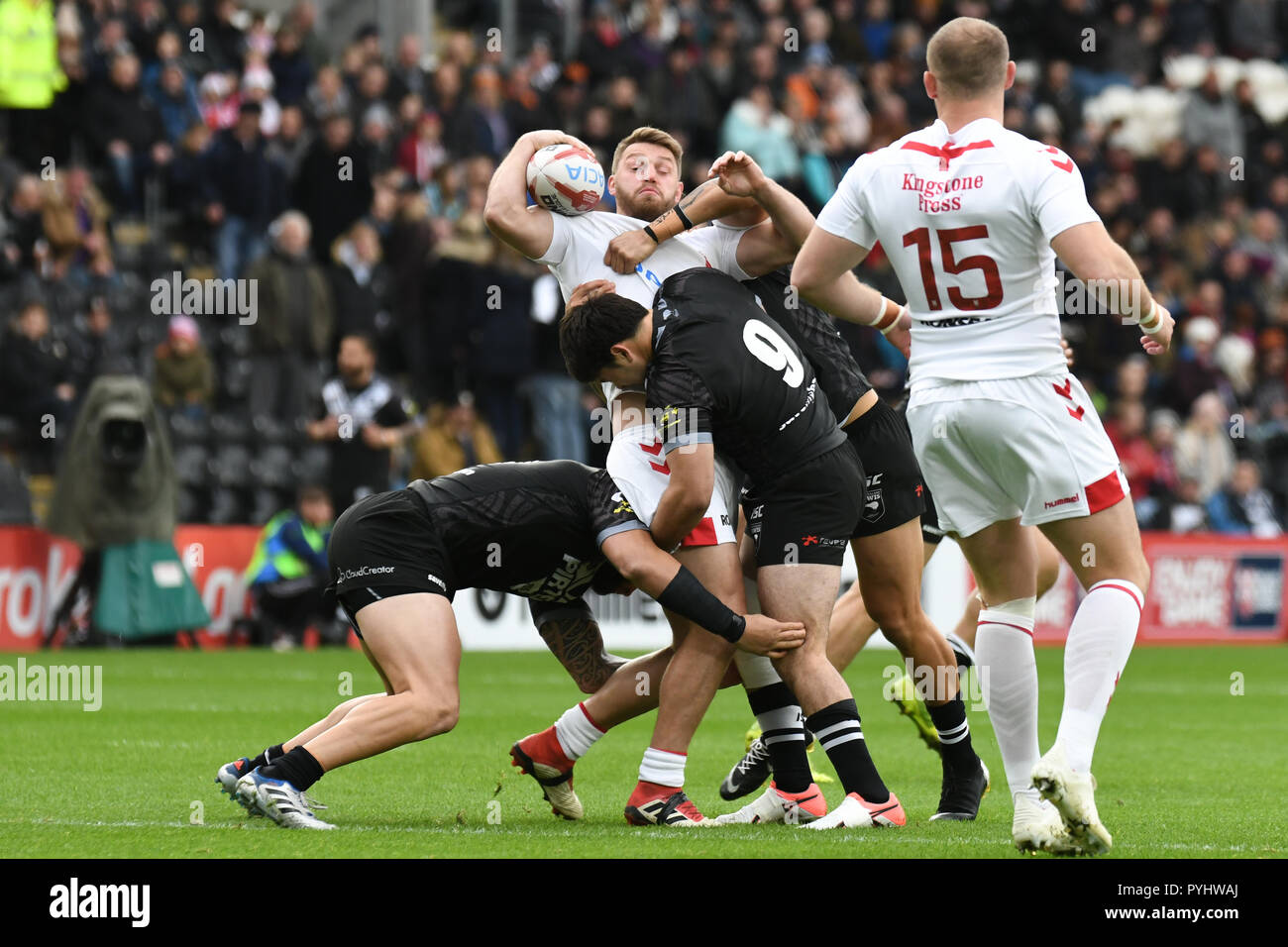 27th October, Stadium, Hull ; Rugby League International Test
