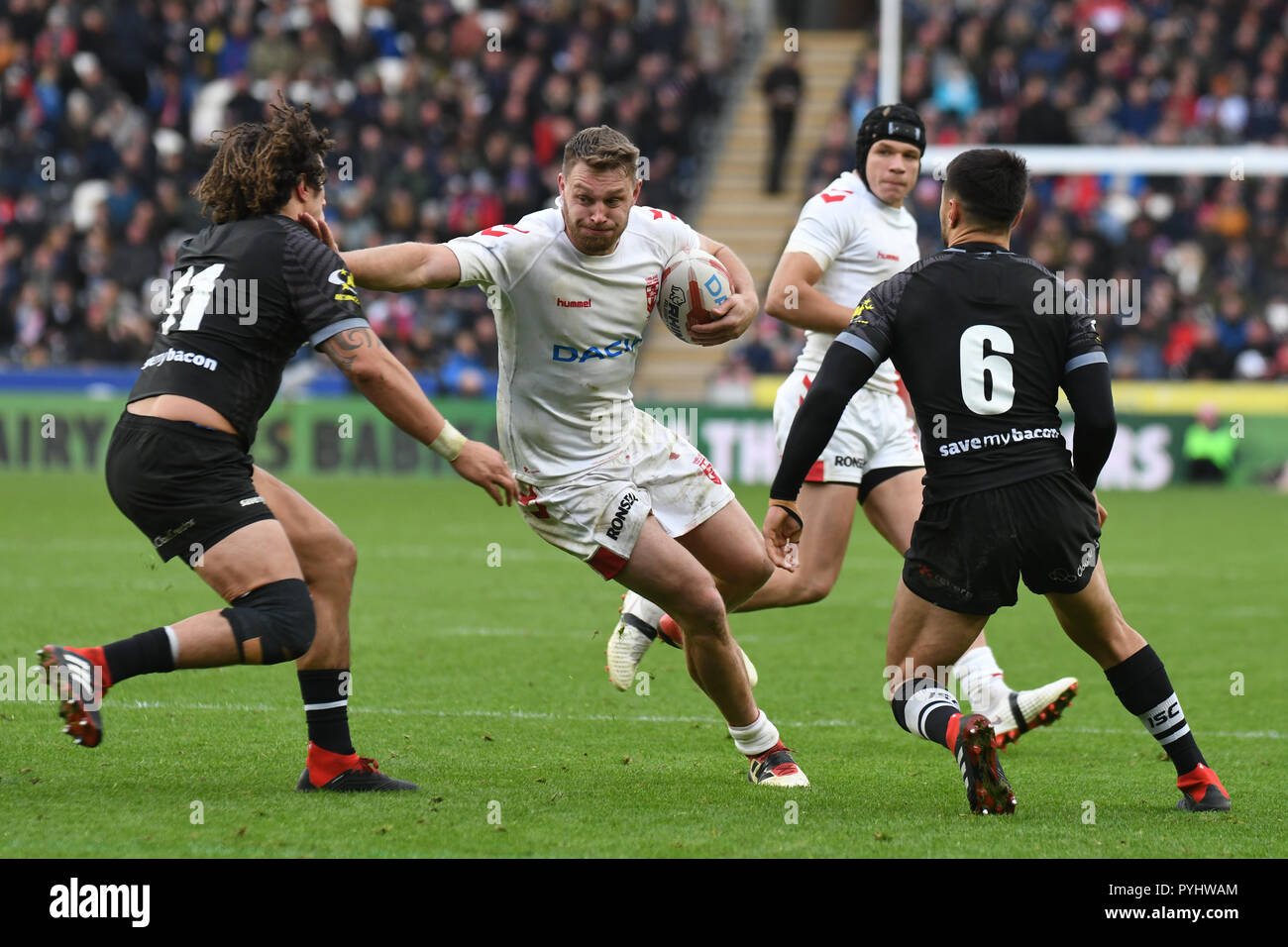 27th October, Stadium, Hull ; Rugby League International Test