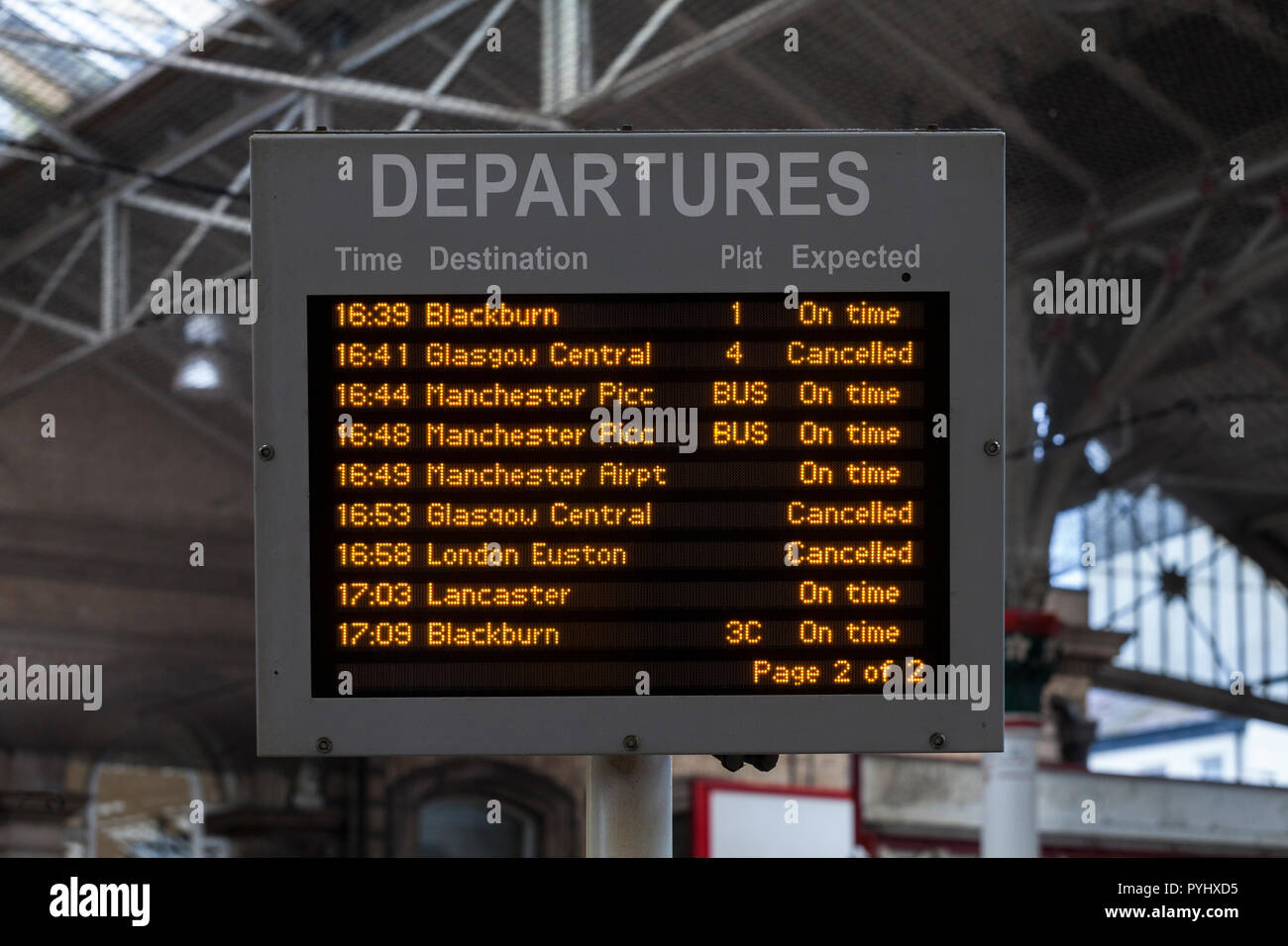 cancellation board station high resolution stock photography and images alamy cancellation board station high resolution stock photography and images alamy