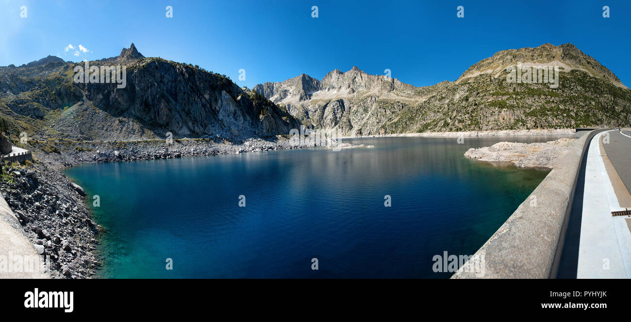 a view of barrage de Cap de Long, French Pyrenees Stock Photo - Alamy