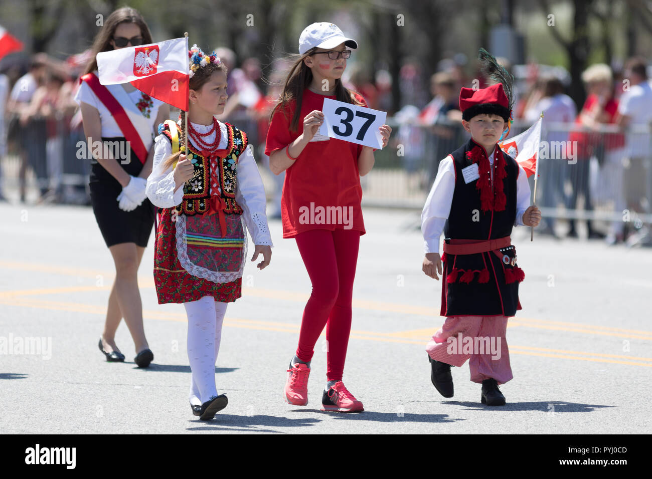 Polish Constitution Day Parade Chicago 2025 Carmen Sallyann