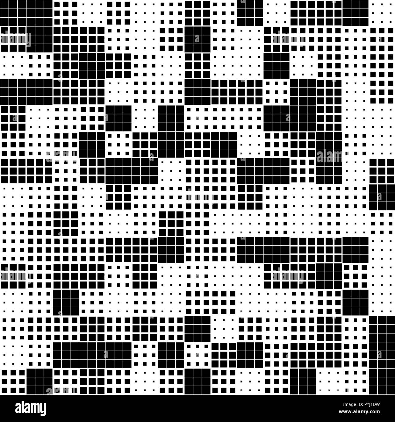 Pixel Abstract Background. Vector Illustration Stock Vector Image & Art ...