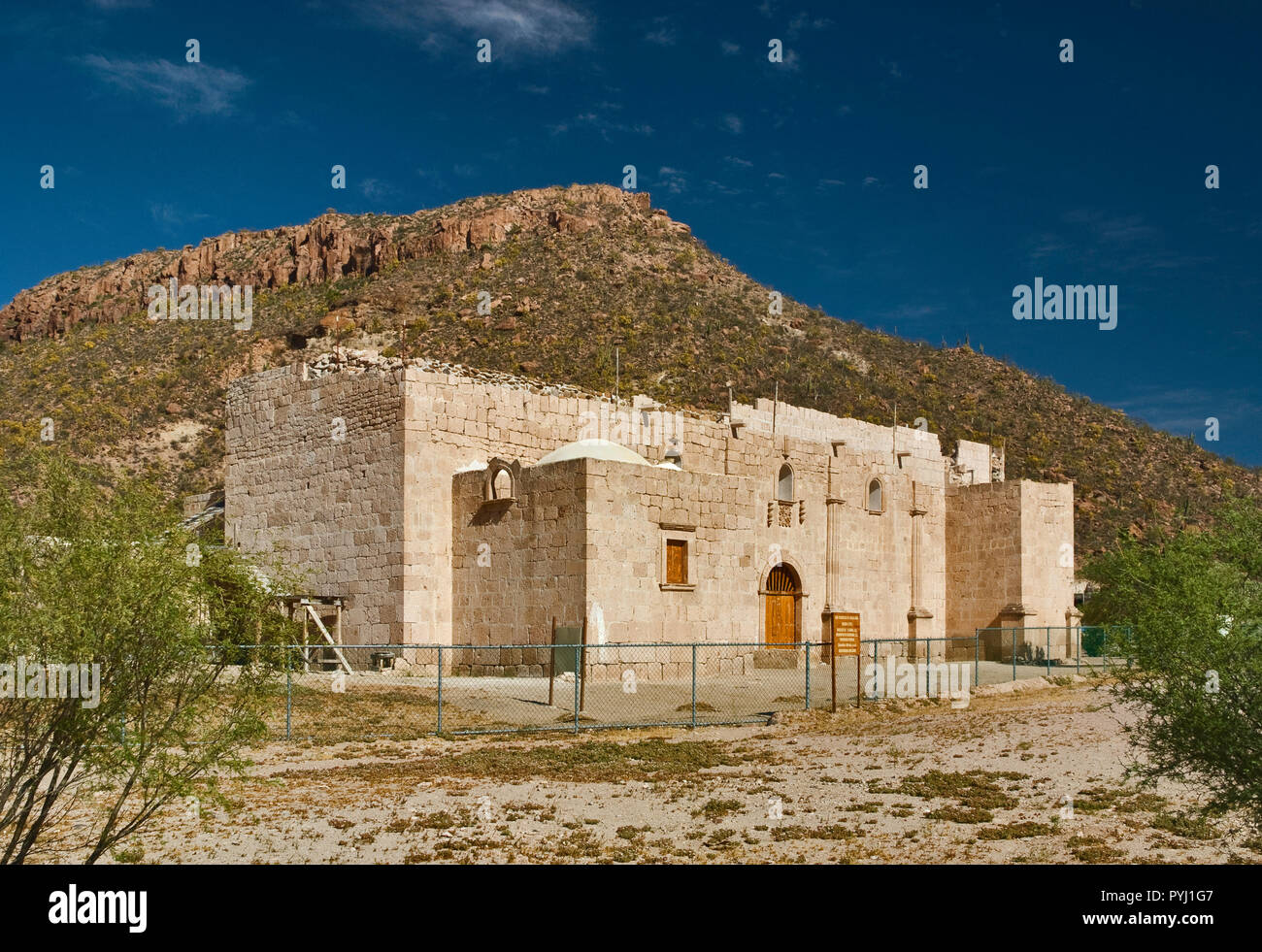 Mision San Francisco de Borja, Baja California, Mexico Stock Photo Alamy