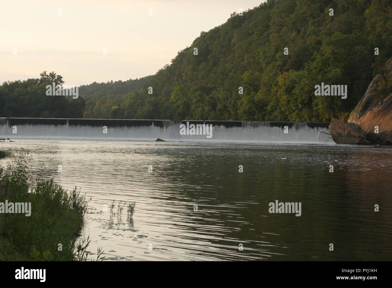 Coleman Falls on James River in Virginia, USA Stock Photo Alamy
