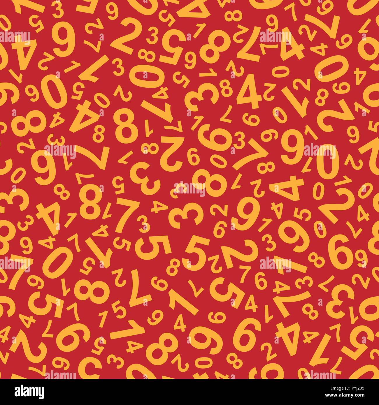Abstract Background with Numbers. vector Stock Vector Image & Art - Alamy