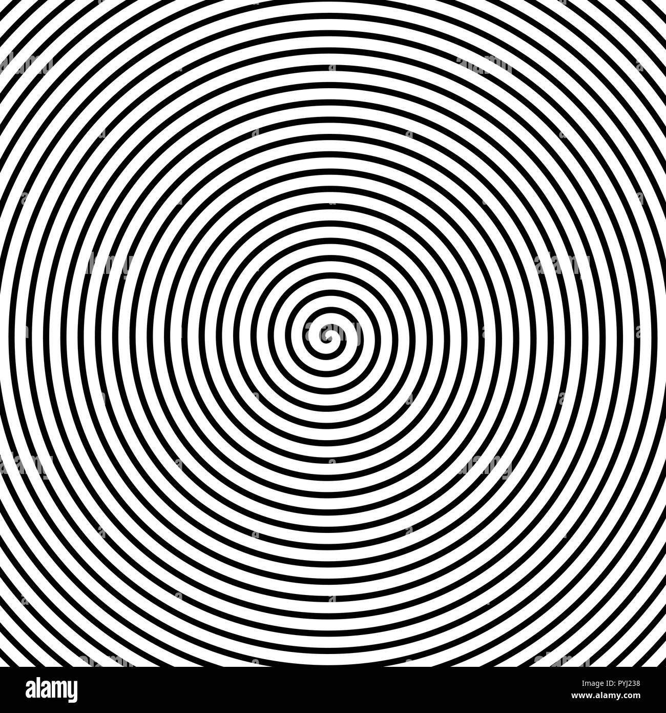 psychedelic spiral with radial rays, twirl, twisted comic effect