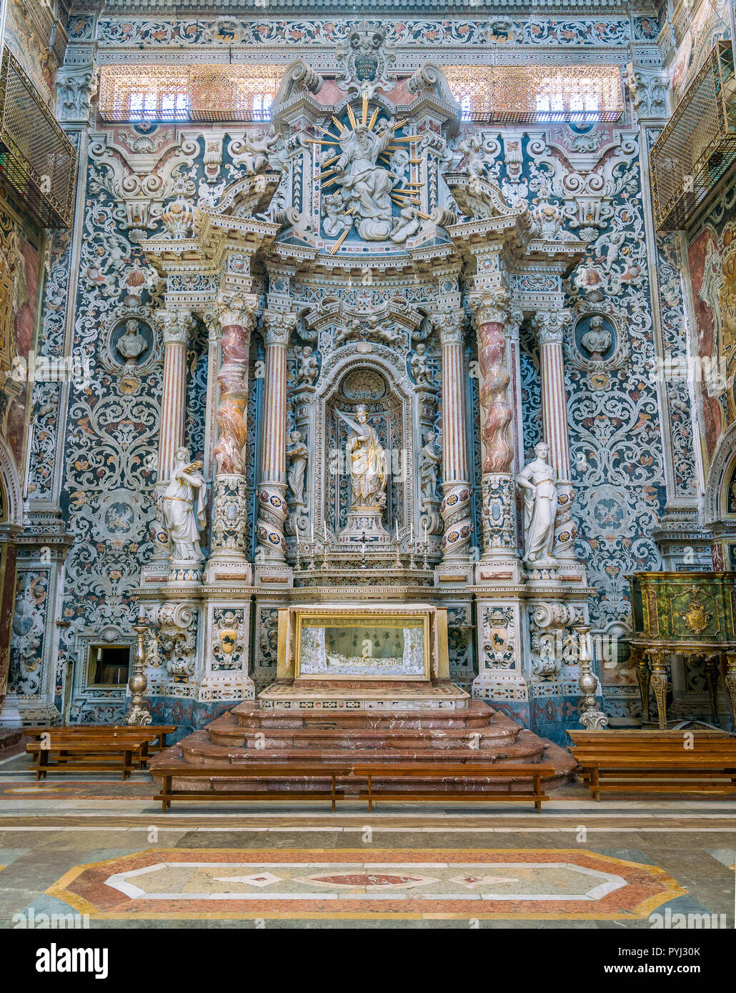 Chapel of Santa Caterina d'Alessandria in the Church of Santa Caterina in Palermo. Sicily Chapel of Santa Caterina d'Alessandria in the Church of Santa Caterina in Palermo. Sicily