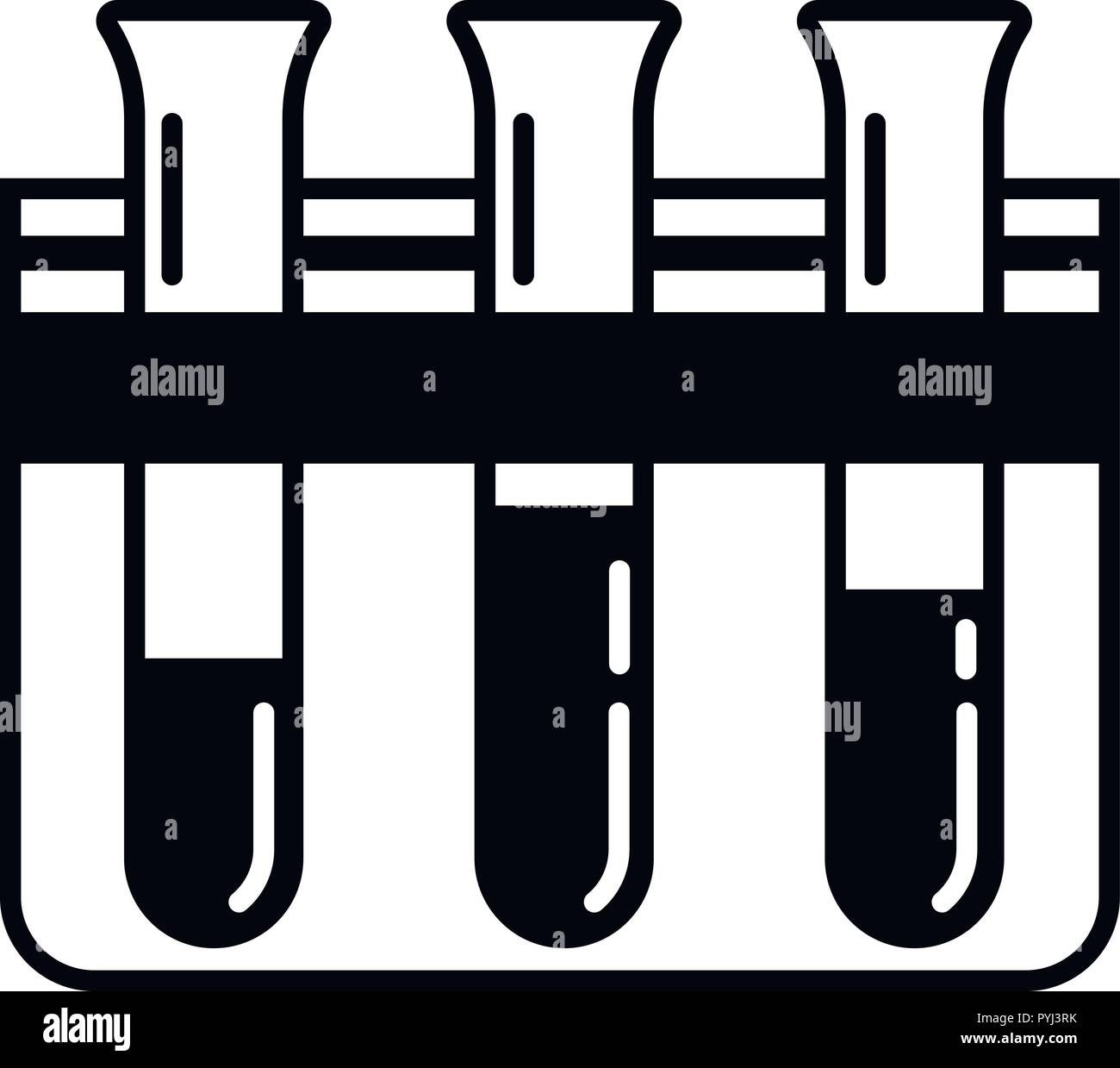 Test tube stand icon, simple style Stock Vector Image & Art - Alamy