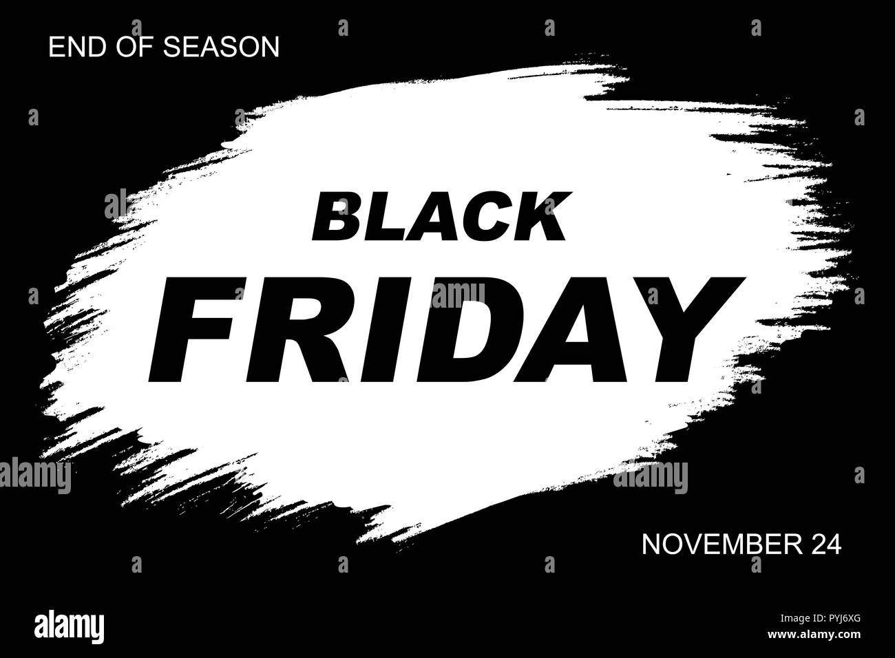 Black friday sale banner vector Stock Vector Image & Art Alamy