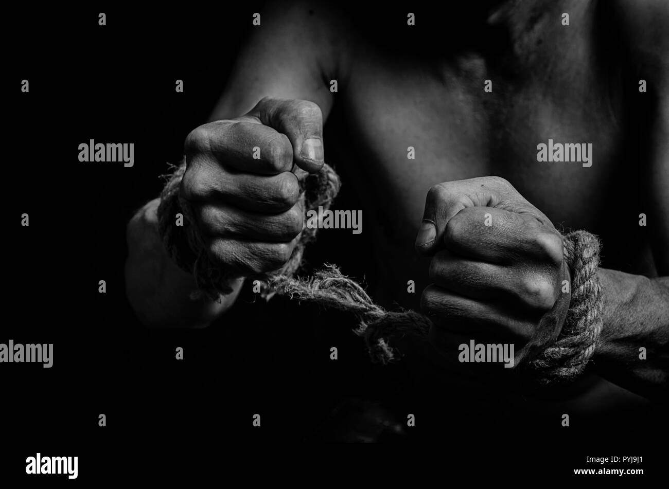 Wrists bound hires stock photography and images Alamy