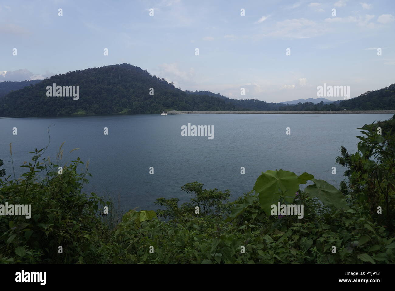 Semenyih dam in Selangor, Malaysia Stock Photo