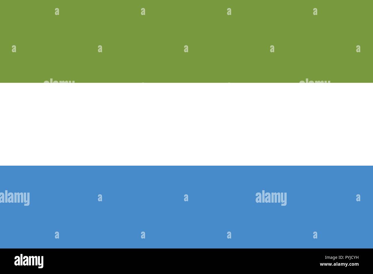 Official flag of sierra leone hi-res stock photography and images - Alamy