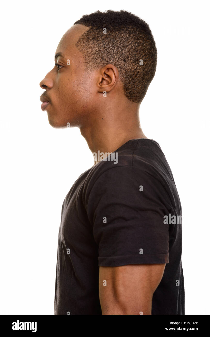 Boy side profile hi-res stock photography and images - Alamy