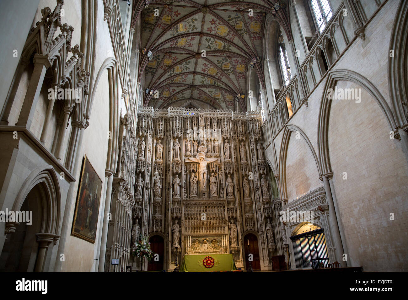 Chancel, altar and Wallingford Screen, Cathedral and Abbey Church of