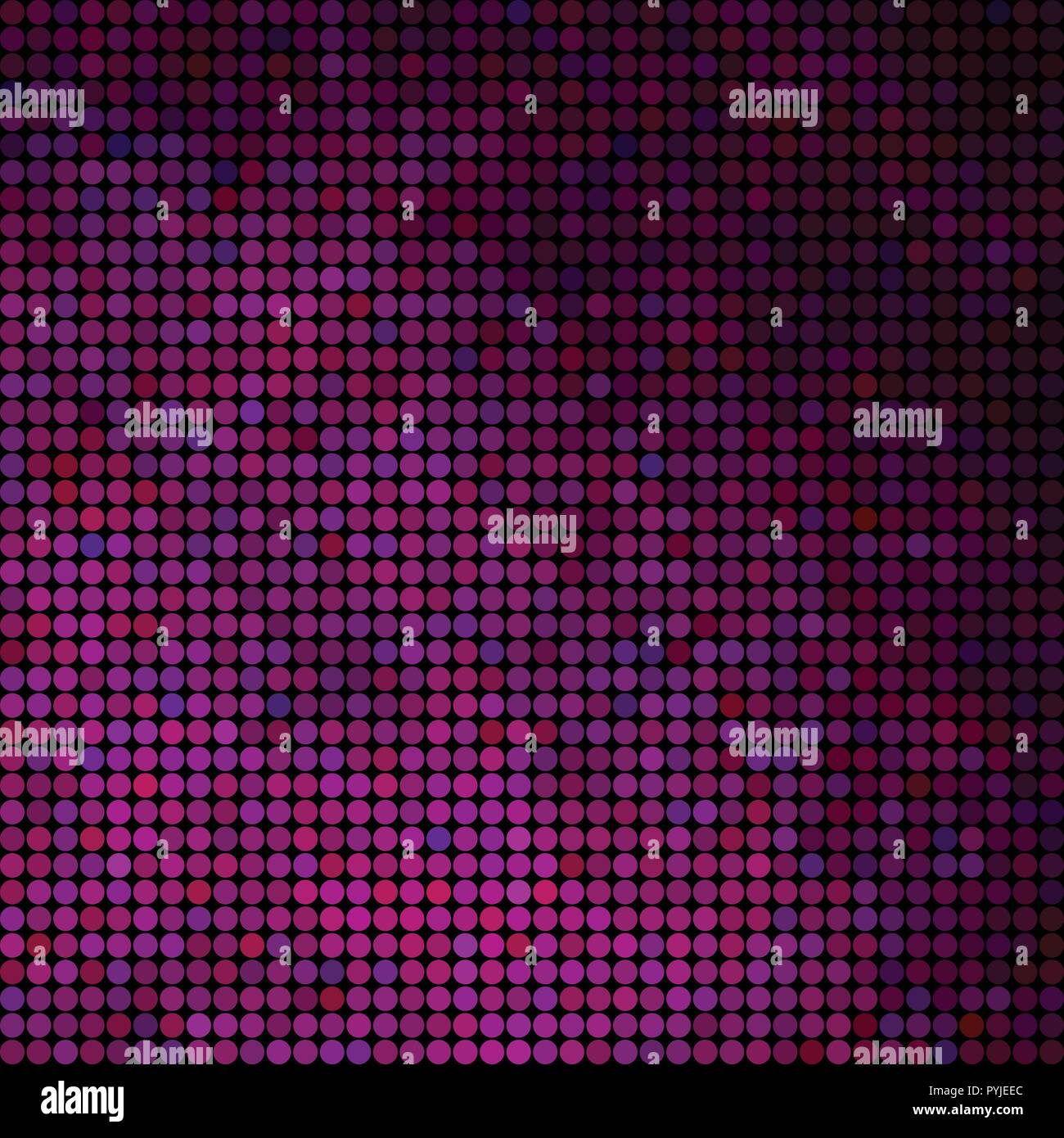abstract vector colored round dots background - purple and violet Stock ...