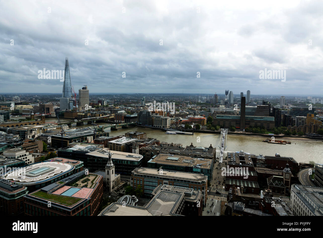 Cityscape of London ( United Kingdom ) Stock Photo