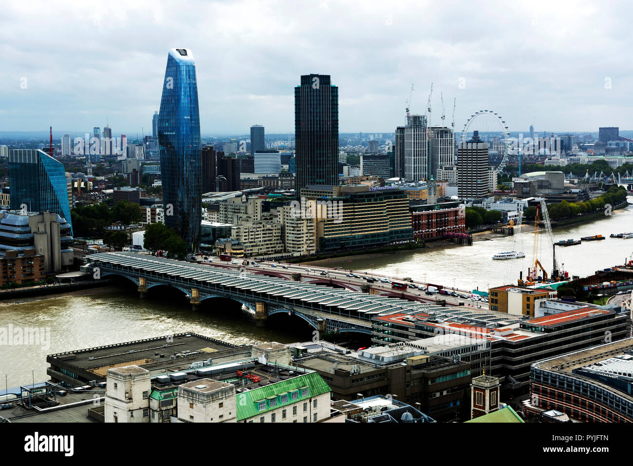 Cityscape of London ( United Kingdom ) Stock Photo