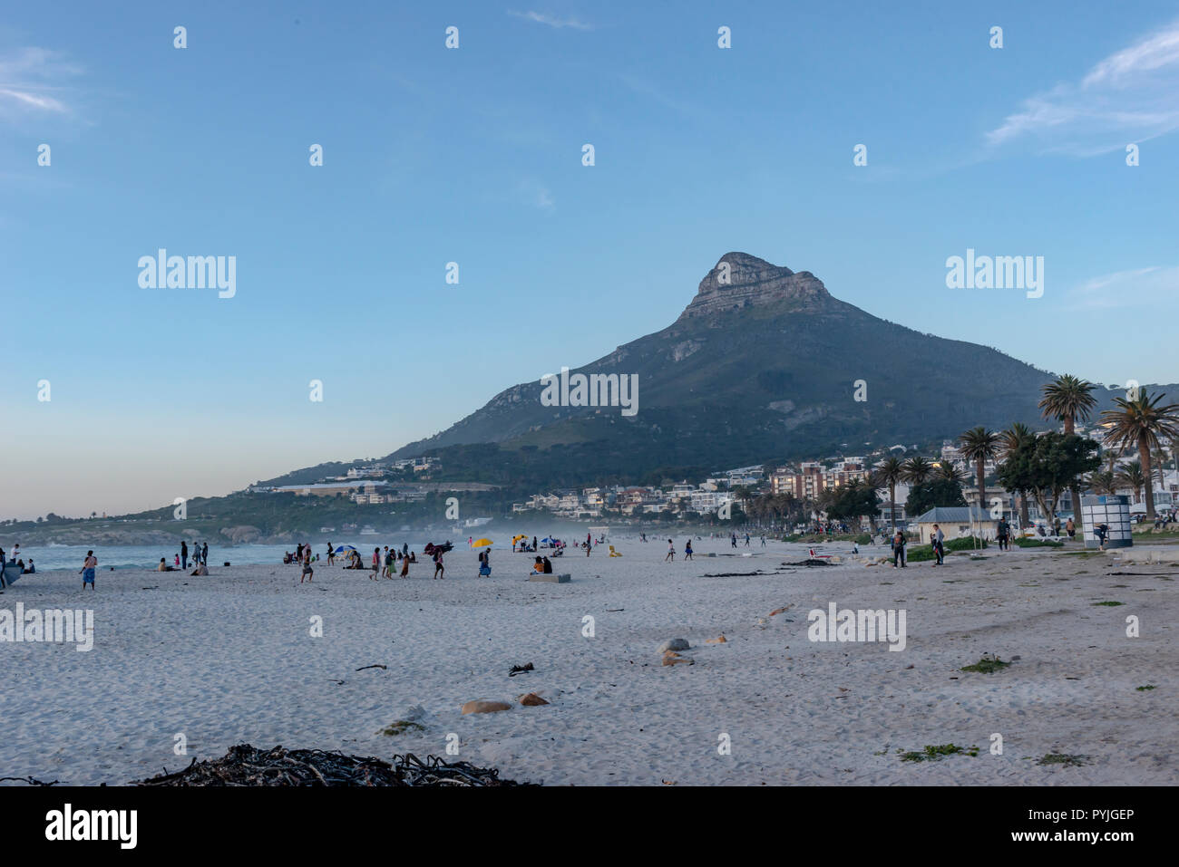 Camps Bay, Cape Town, South Africa Stock Photo