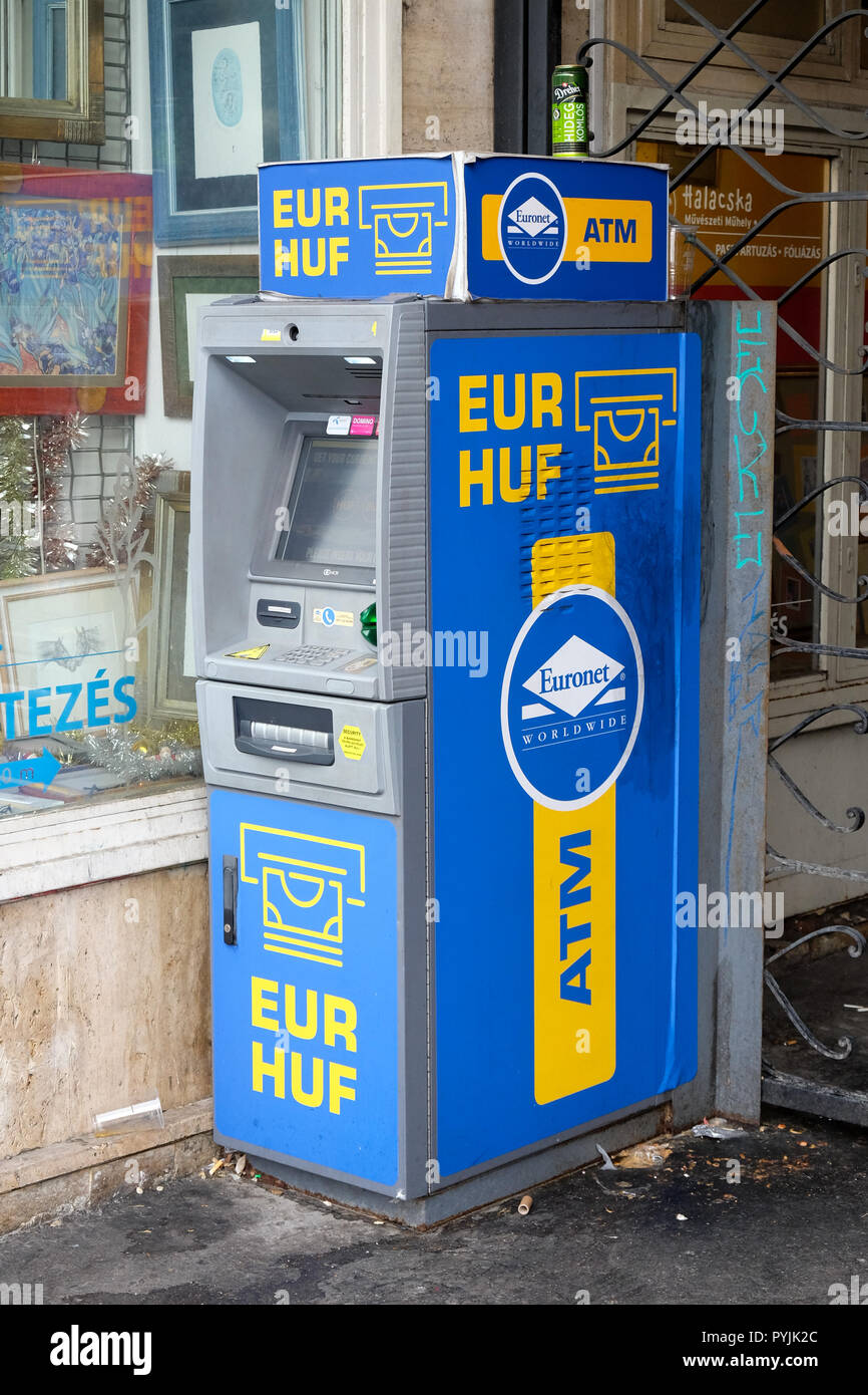Budapest atm hi-res stock photography and images - Alamy