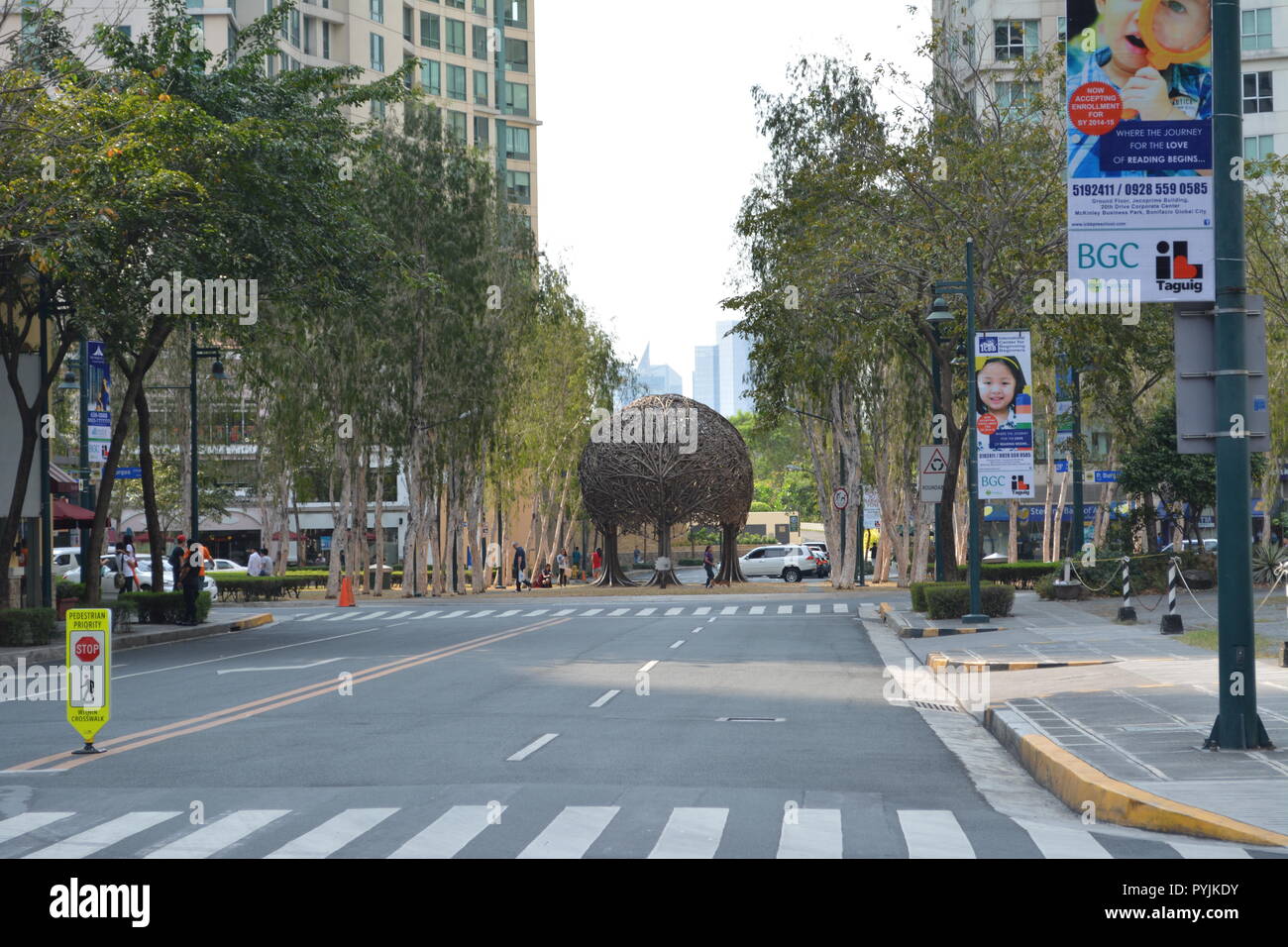 Bgc Bonifacio Global City Taguig Philippines Stock Photo Alamy