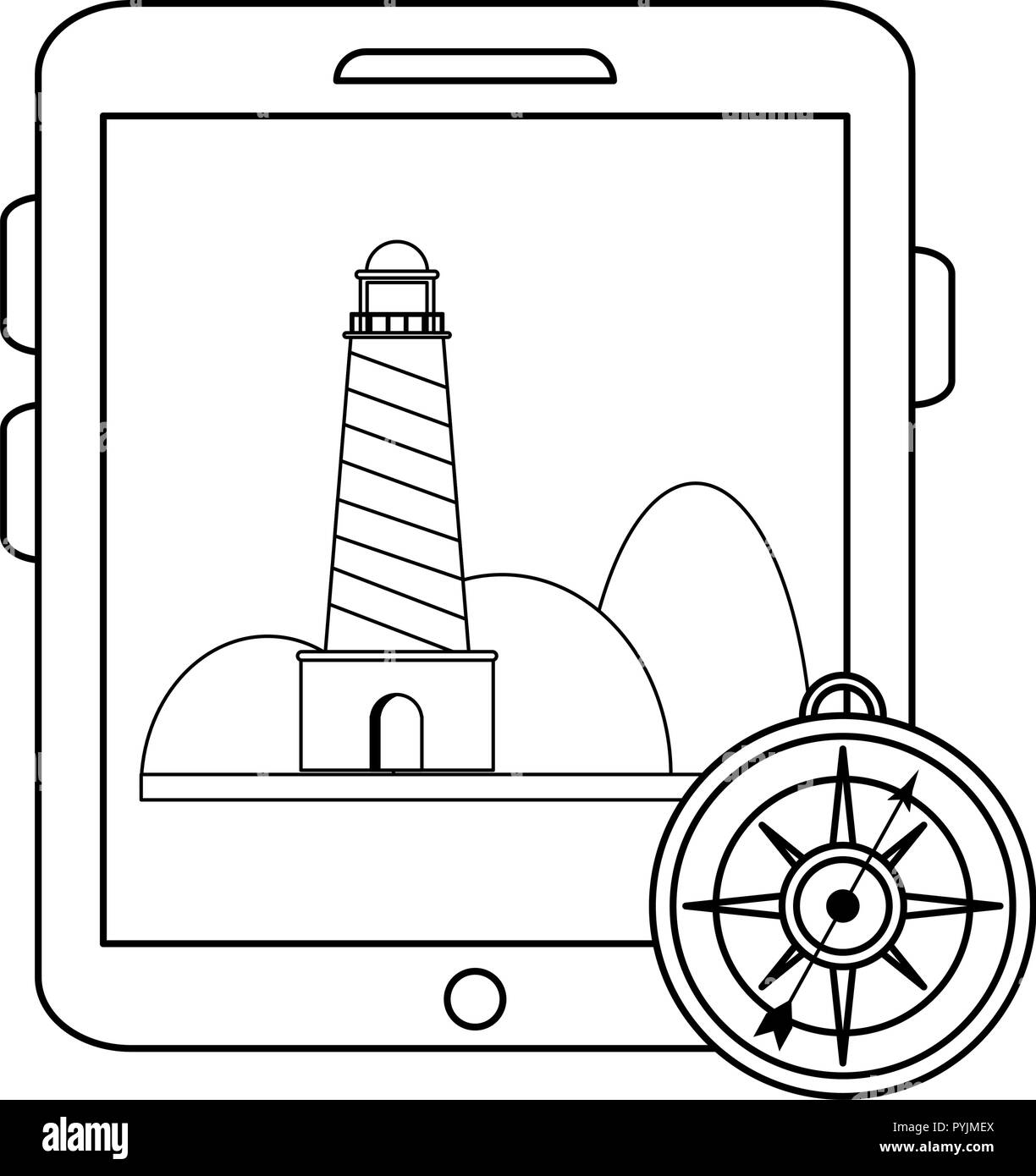 Tablet device at home landscape hi-res stock photography and images - Alamy