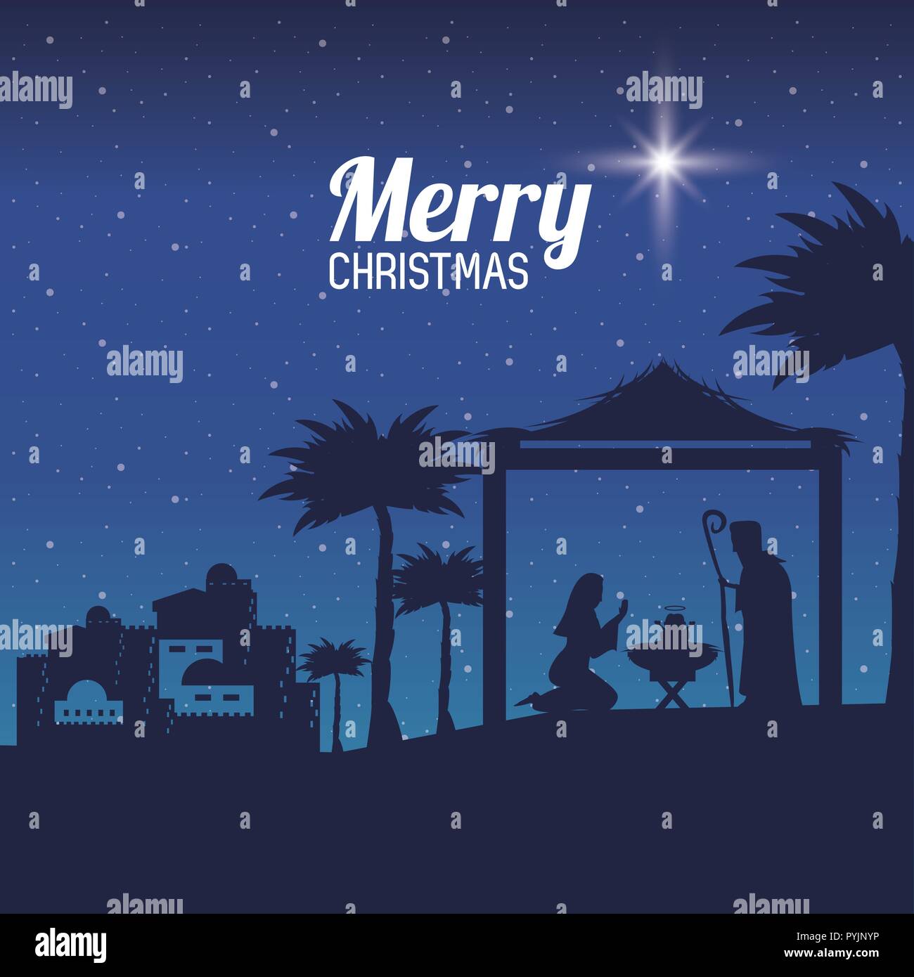 Traditional Christian Christmas Stock Vector Image & Art Alamy