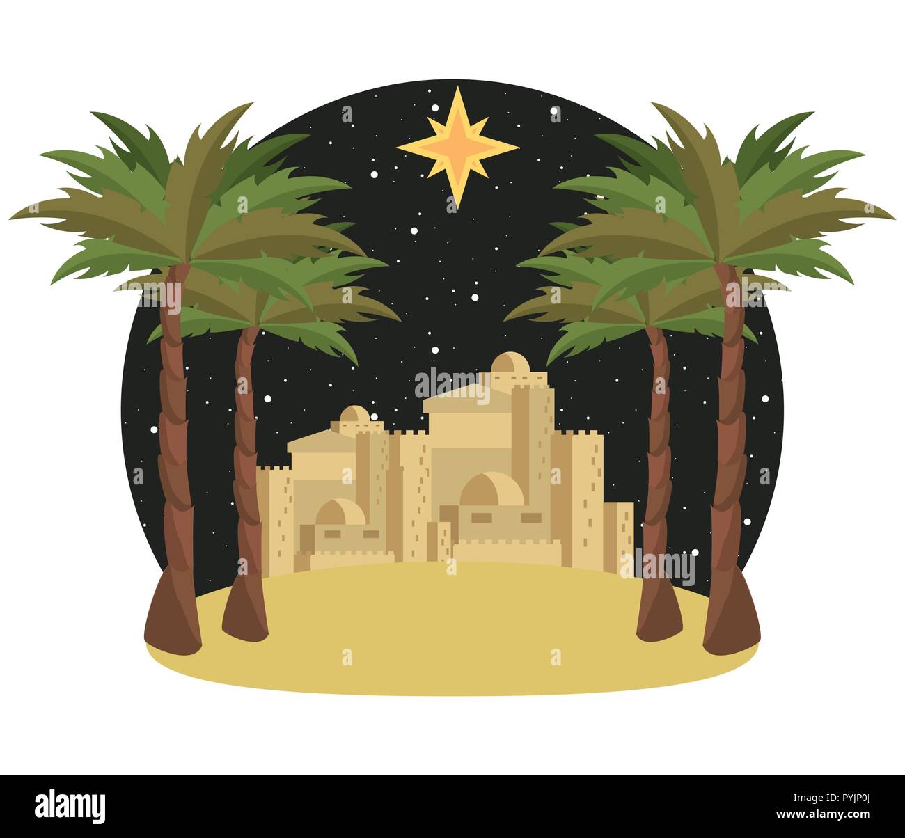 manger traditional scene Stock Vector Image &amp; Art - Alamy
