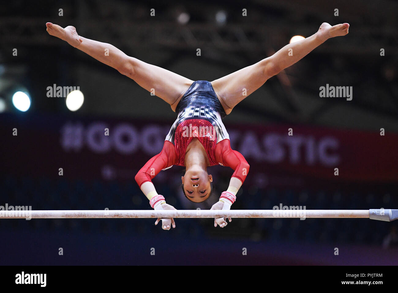 Nagi Kajita (JPN), October 27, 2018 Artistic Gymnastics The 2018(09)