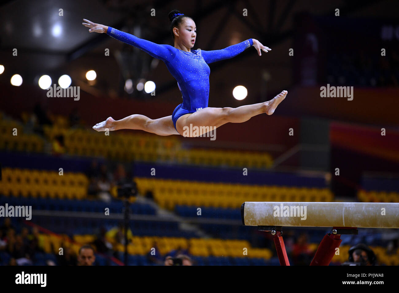 Doha, Qatar. 27th Oct, 2018. Kara Eaker (USA), October 27, 2018