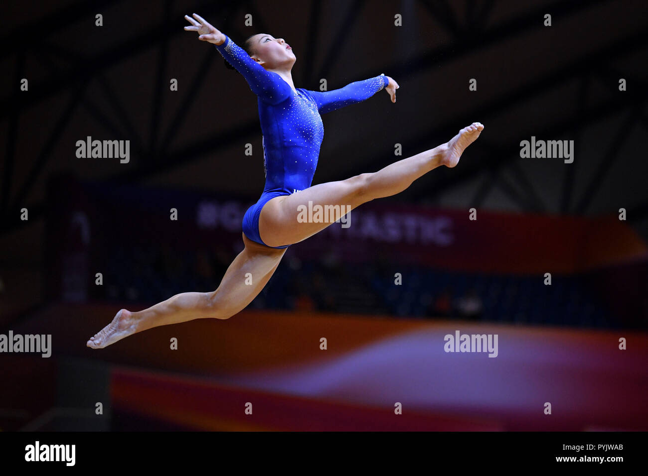 Doha, Qatar. 27th Oct, 2018. Kara Eaker (USA), October 27, 2018