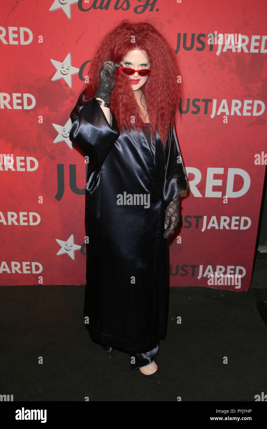 LOS ANGELES, CA - OCTOBER 27: Kelly Osbourne at Just Jared's Halloween