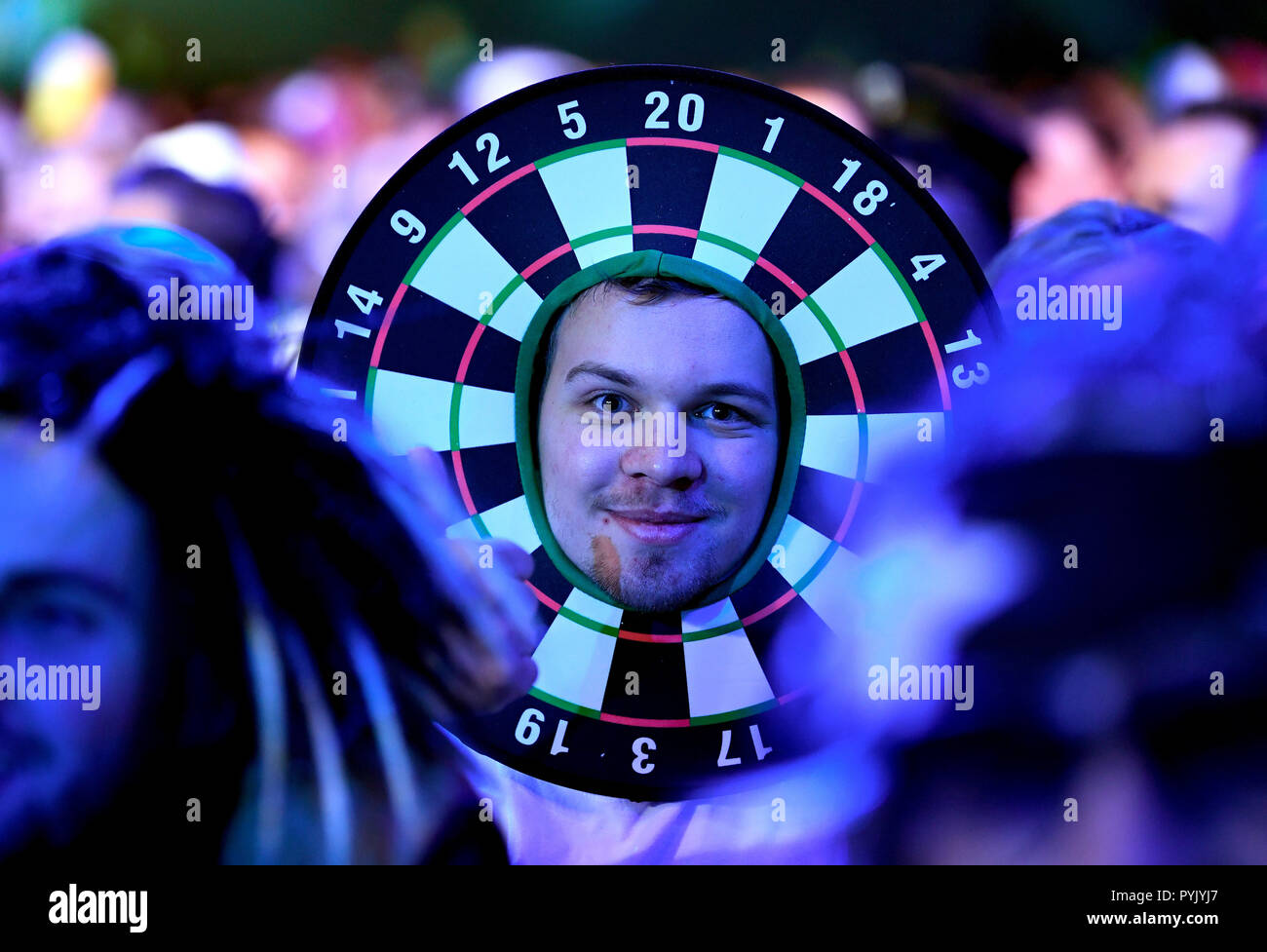 Dortmund, Germany. 28th Oct, 2018. Darts European Championship, final