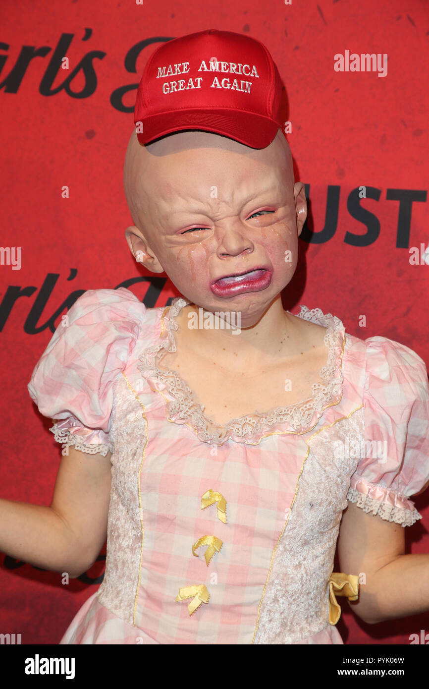 Los Angeles, Ca, USA. 27th Oct, 2018. Ornela March at Just Jared's Halloween Party at Goya Studios in Los Angeles, California on October 27, 2018. Credit: Faye Sadou/Media Punch/Alamy Live News Stock Photo