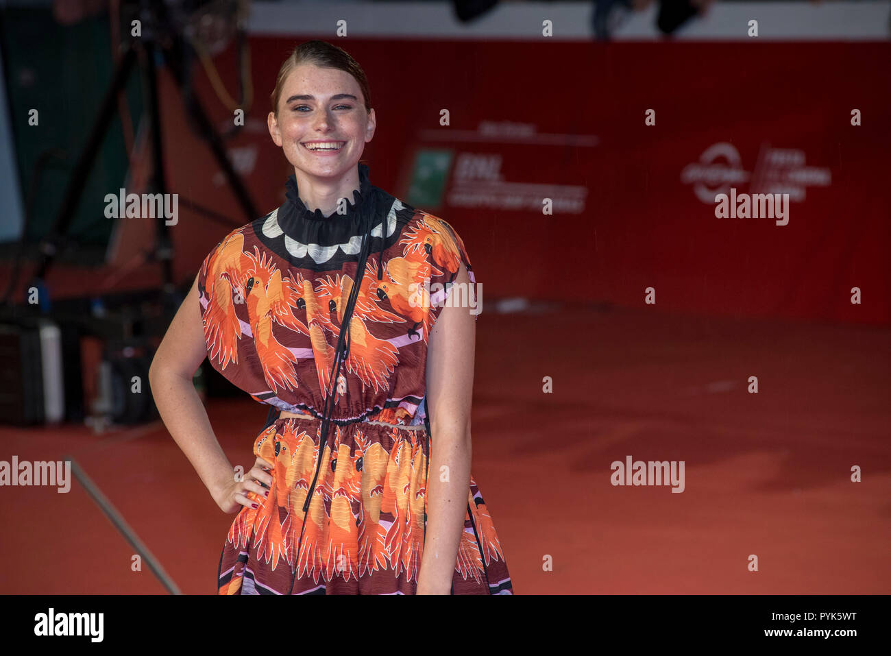 Rome, Italy. 27th October, 2018. Red carpet of Notti Magiche at Rome Film Fest 2018 Credit: Silvia Gerbino/Alamy Live News Stock Photo