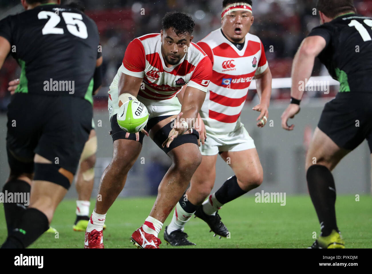 Higashiosaka, Osaka, Japan. 26th Oct, 2018. Uwe Helu (JPN) Rugby ...