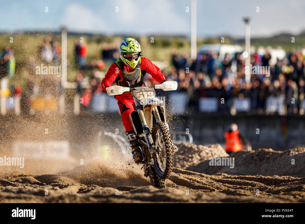 Portrush, Northern Ireland. Sunday 28 October, 2018 Action from the ...