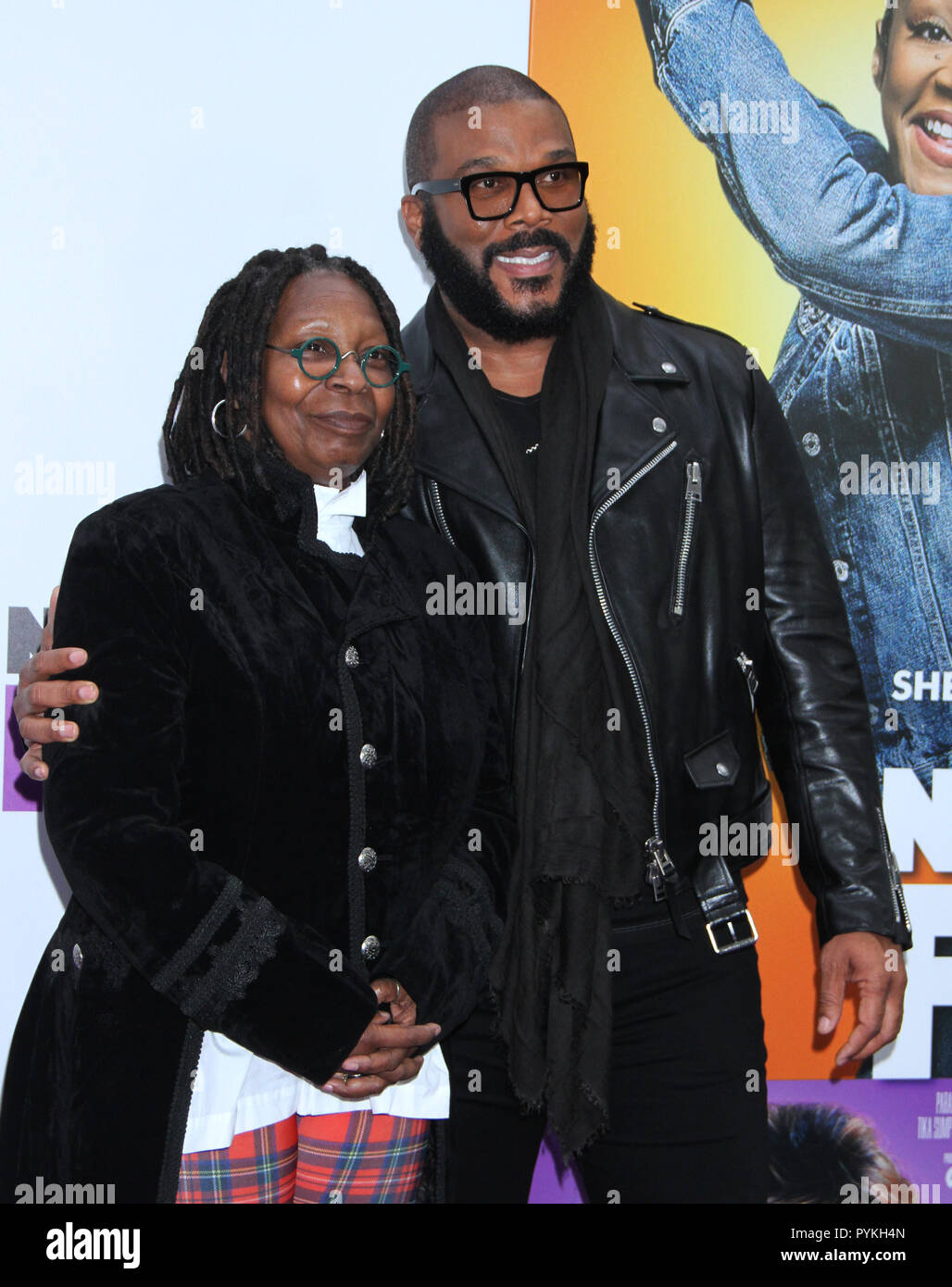 New York, NY, USA. 28th Oct, 2018. Whoopi Goldberg, Tyler Perry at the
