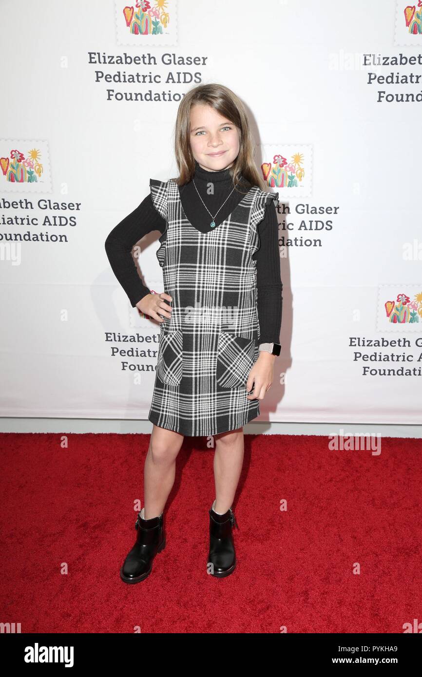 Culver City, CA. 28th Oct, 2018. Raegan Revord at arrivals for A Time For Heroes Family Festival, Smashbox Studios, Culver City, CA October 28, 2018. Credit: Priscilla Grant/Everett Collection/Alamy Live News Stock Photo