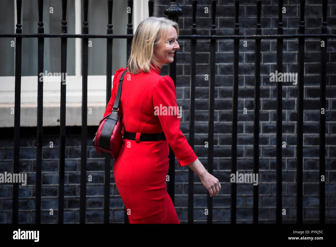 liz truss red dress Liz Truss: 'I don't know how the UK will leave without a deal without  breaking the law'