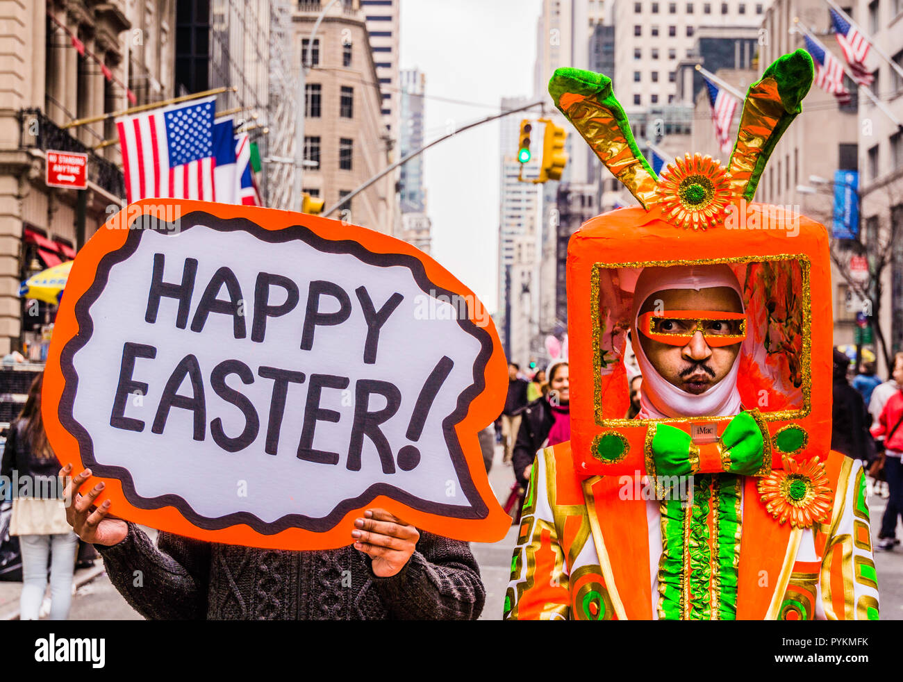 Easter Parade Fifth Avenue Manhattan New York, New York, USA Stock