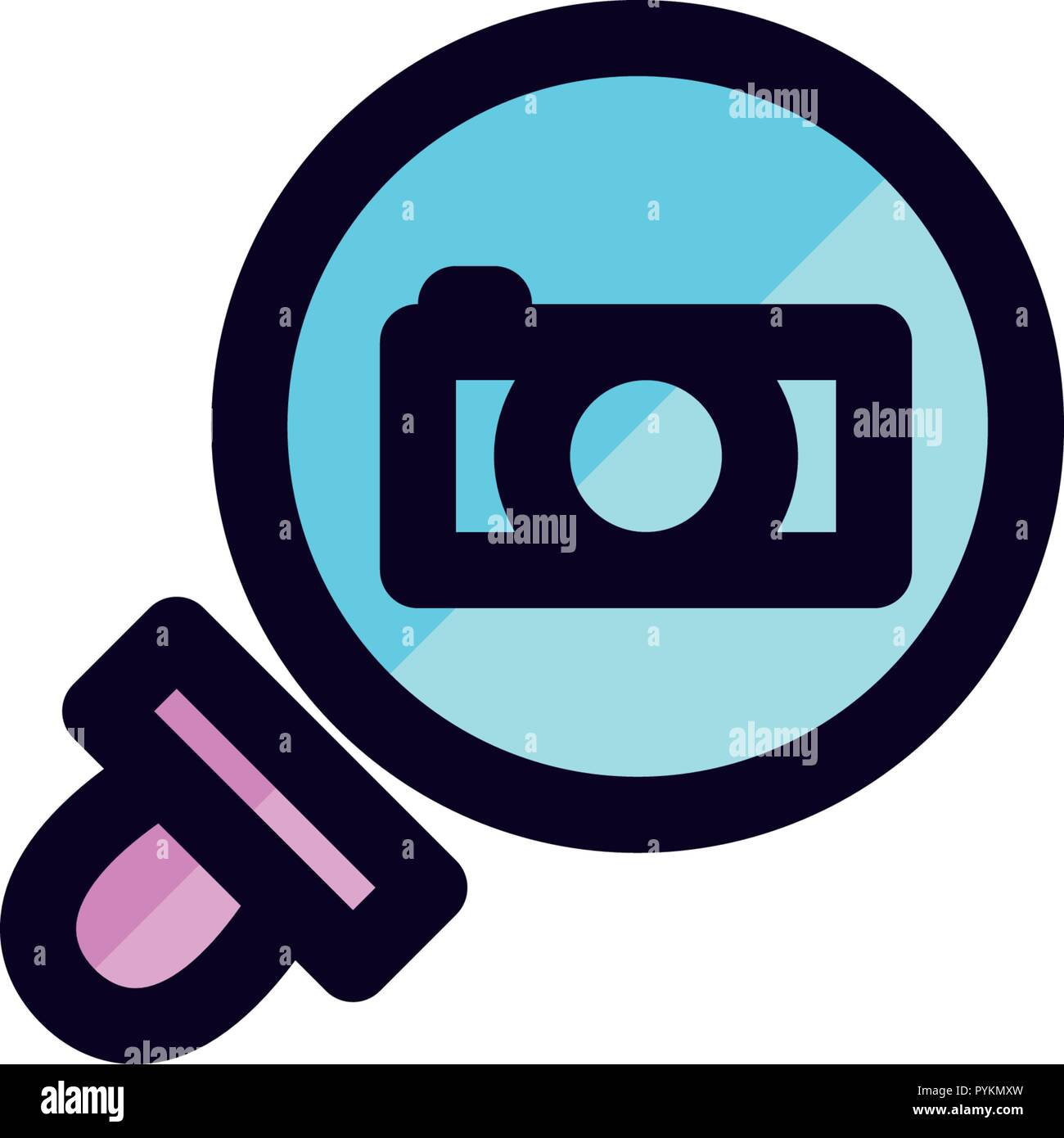 Search Icon Template Vector Sign Design Stock Vector