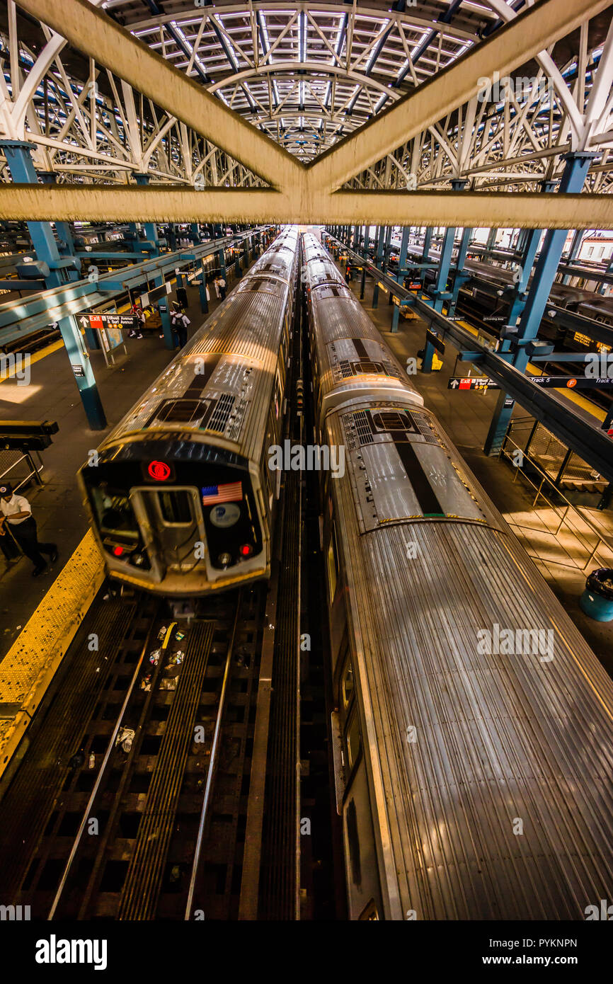 Coney Island Stillwell Avenue Subway Station Coney Island Brooklyn