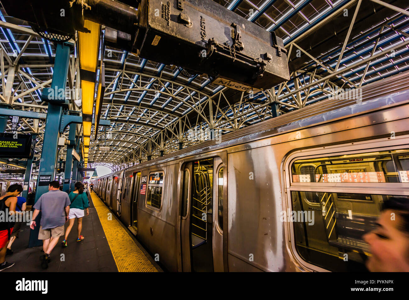 Coney Island Stillwell Avenue Subway Station Coney Island Brooklyn