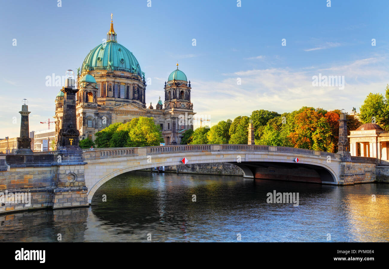 Berlin cathedral, Berliner Dom Stock Photo