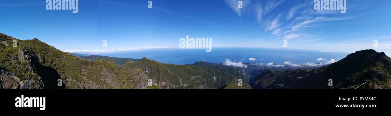 Madeira, Portugal - panorama view Stock Photo